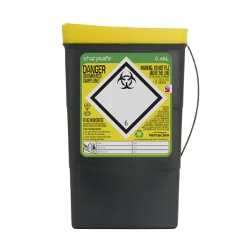Sharpsafe 0,45-Liter Kanülenabwurfbehälter