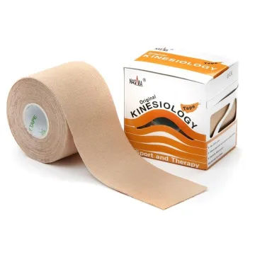 Nasara Kinesiologieband Beige 5 Meter x 5cm 