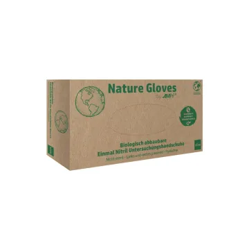 Nature Gloves Nitrilhandschuhe puderfrei 100 Stück