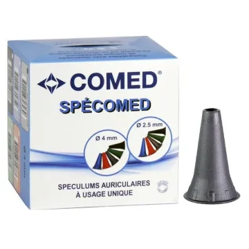 Otoscoop tips 4,0mm Grijs 250 stuks