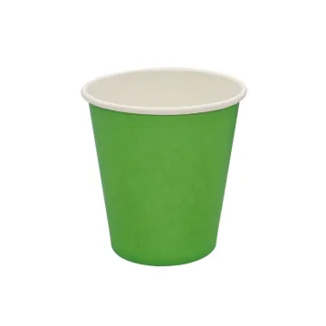 Papier-Trinkbecher 180ml grün 50 Stück