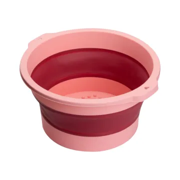 Pedicure kom opvouwbaar roze