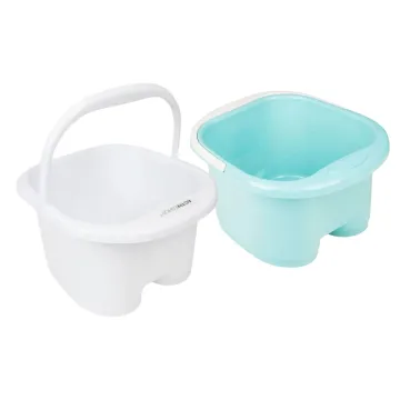 Pediküre Fußbad mit Rollen und Griff