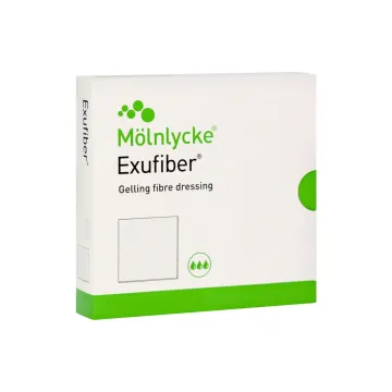 Exufiber Faserverband 20x30cm 5 Stück