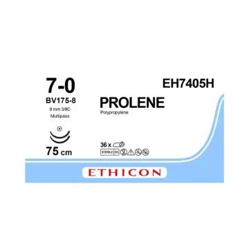 Prolene hechtdraad 7-0 BV175-8 75cm EH7405H 36 stuks