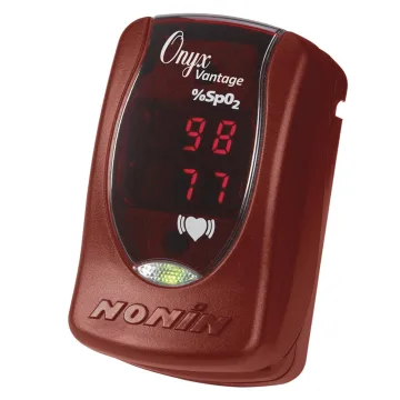 Nonin Onyx Vantage 9590 Fingerpulsoximeter Rot