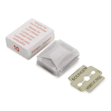 Klingen für Hornhauthobel 10 Stück