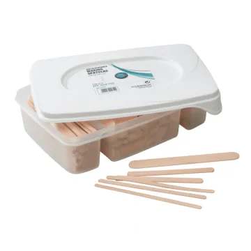 Hars spatel kit met 3 maten 400 stuks