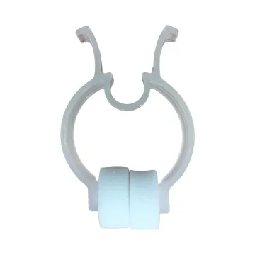 Einweg-Spirometer-Nasenklammer aus Kunststoff mit Polsterung