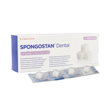 Spongostan dentaal 1x1x1cm