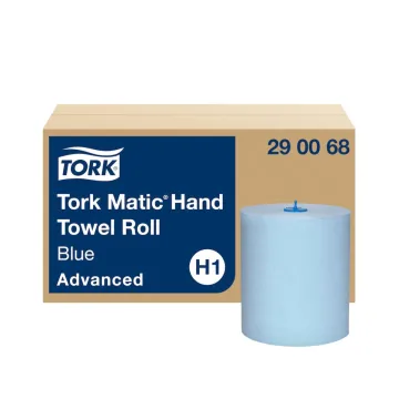 Tork Matic Handdoekrol Blauw H1 6 rollen x 150 meter