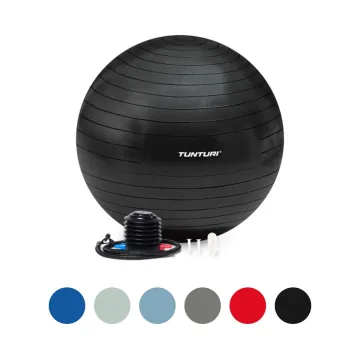 Tunturi Anti Burst Fitness Ball mit Pumpe 55 cm