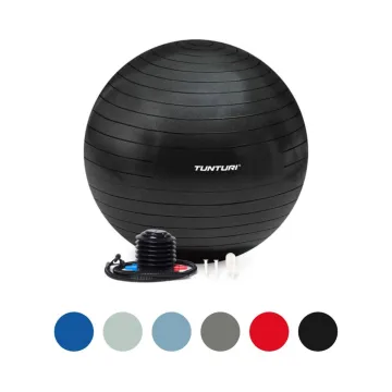 Tunturi Anti Burst Fitness Ball mit Pumpe 90 cm