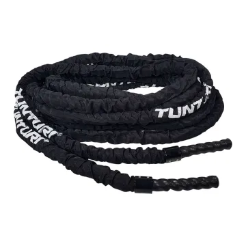 Tunturi Pro Battle Rope met canvas bescherming 15m lengte