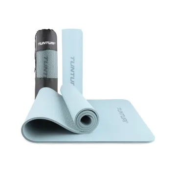 Tunturi Yoga-Matte 8mm Hellblau