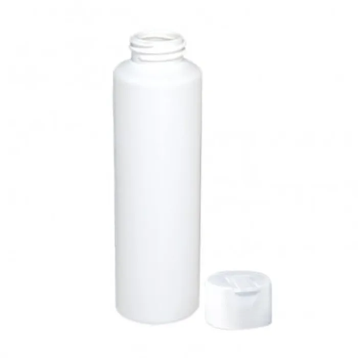 Kunststof fles met spuitdop leeg 250 ml