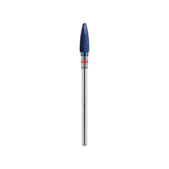 Acurata Hartmetallfräser Kreuzverzahnung Ei lang fein 4 mm