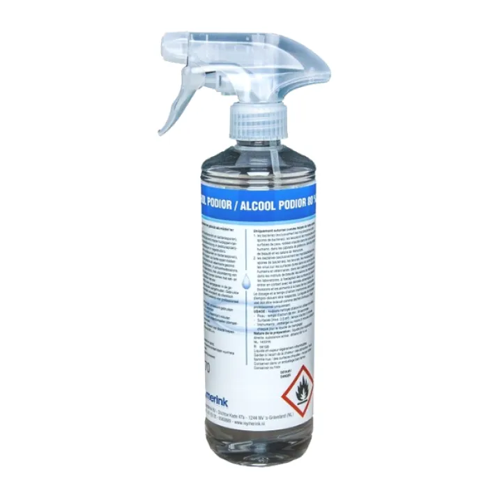 Alcohol Podior 80% Sprayfles 500ml