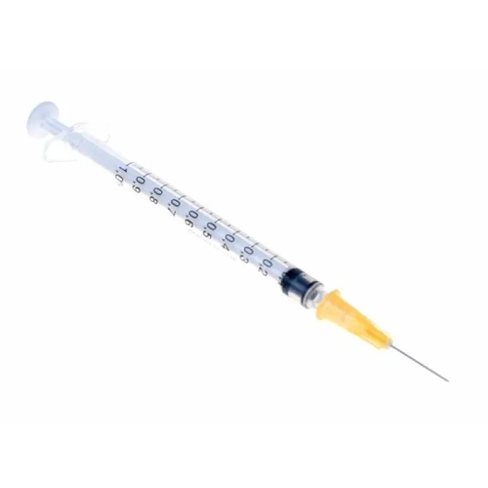 BD Plastipak injectiespuit 1ml + 0,50x16mm naald