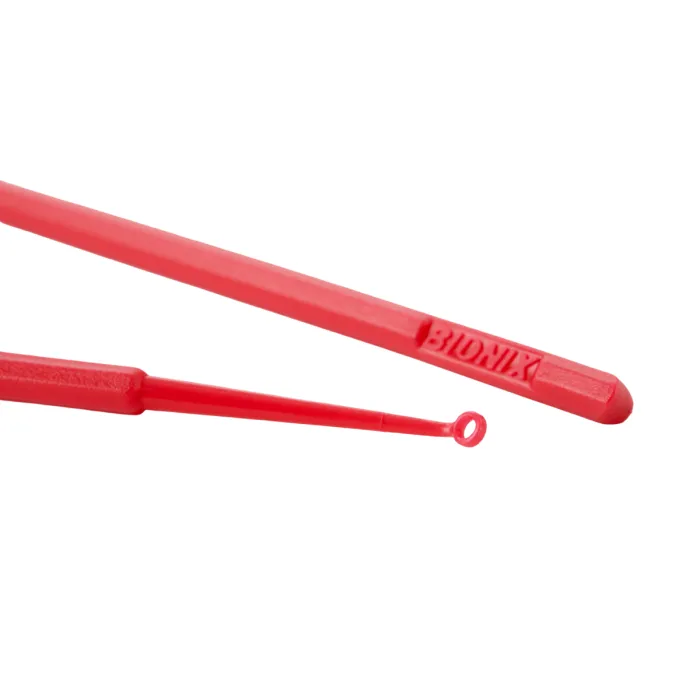 Bionix disposable oorcurettes Rood 4mm 50 stuks