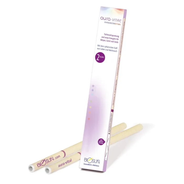 Biosun Ohrenkerzen Aura-vital 2 Stk