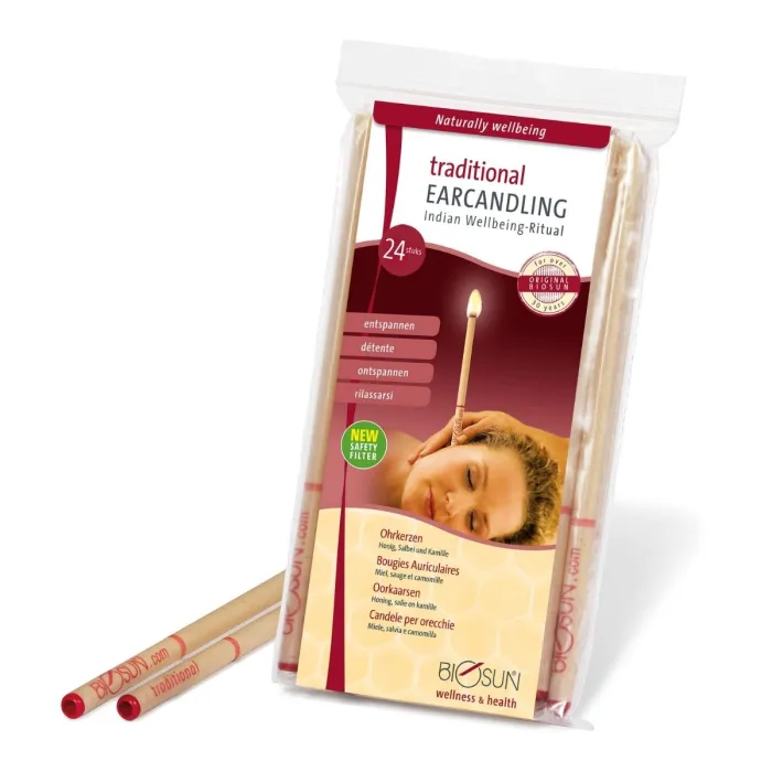 Biosun Traditionelle Ohrenkerzen 24 Stück
