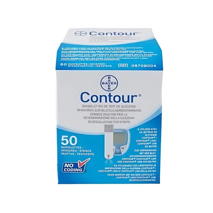 Contour teststrips 50 stuks