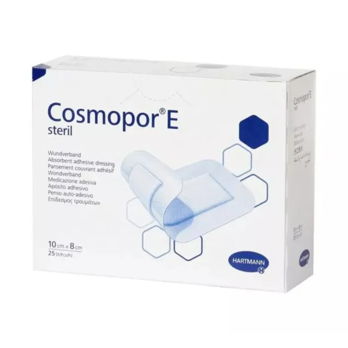 Cosmopor E wondverband steriel 10x8cm 25 stuks