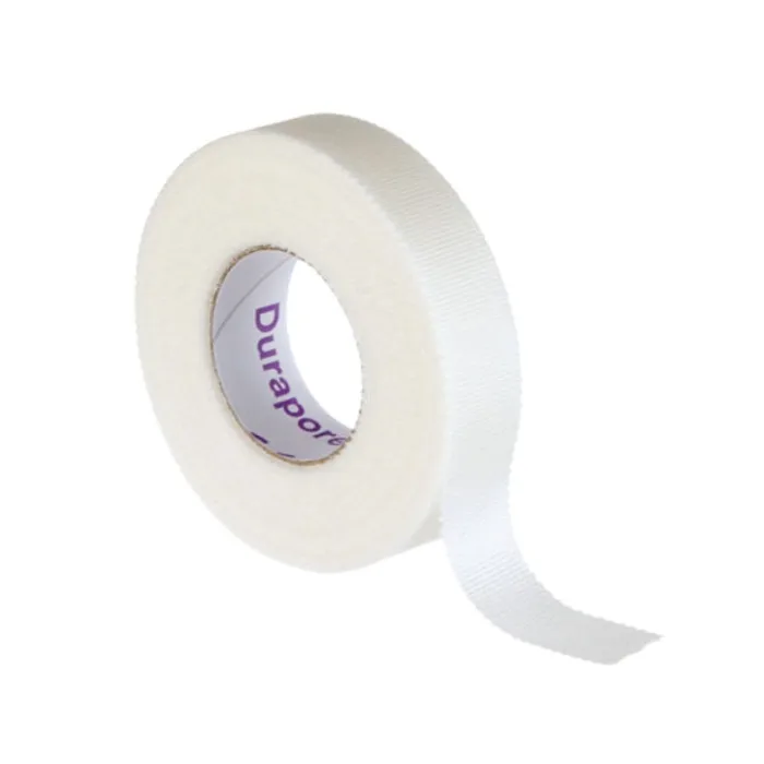Durapore hechtpleister 1,25cm x  9,14m, 24 rol zijkant