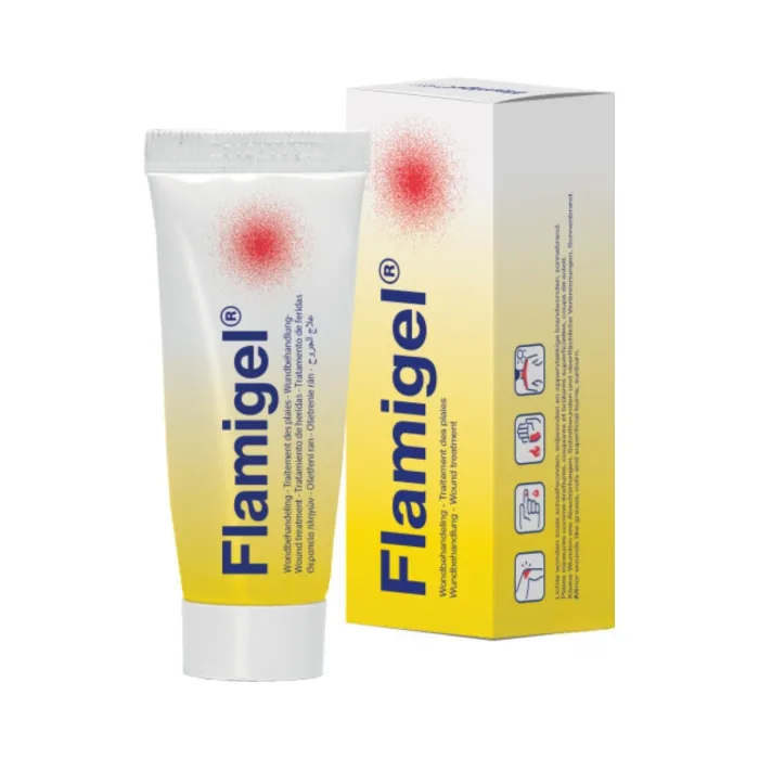 Flamigel wondgel voor snelle genezing van lichte wonden