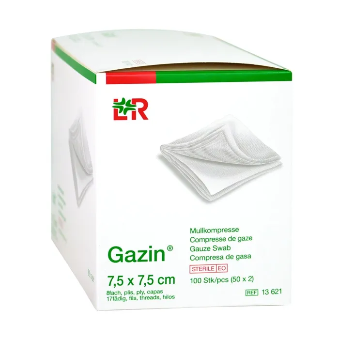 Gazin gaaskompressen steriel 8-laags