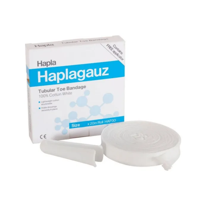 Haplagauz Tubular teen bandage 20 meter Maat 00