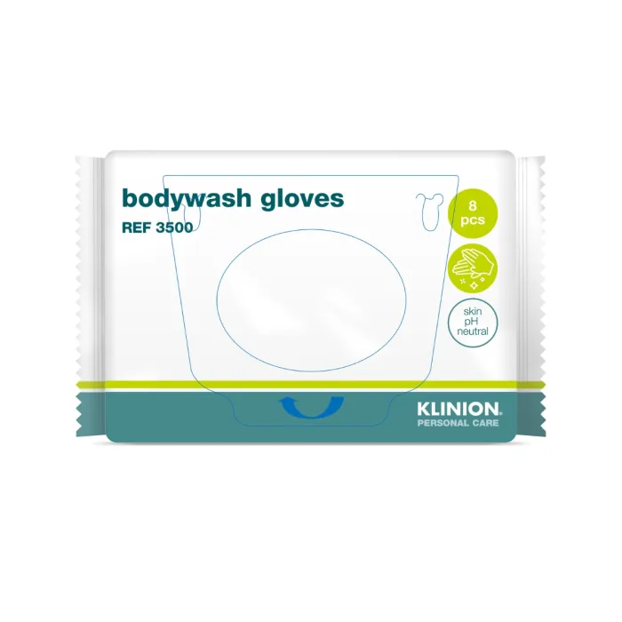 Klinion Bodyglove Einmal-Waschhandschuhe 8 Stk