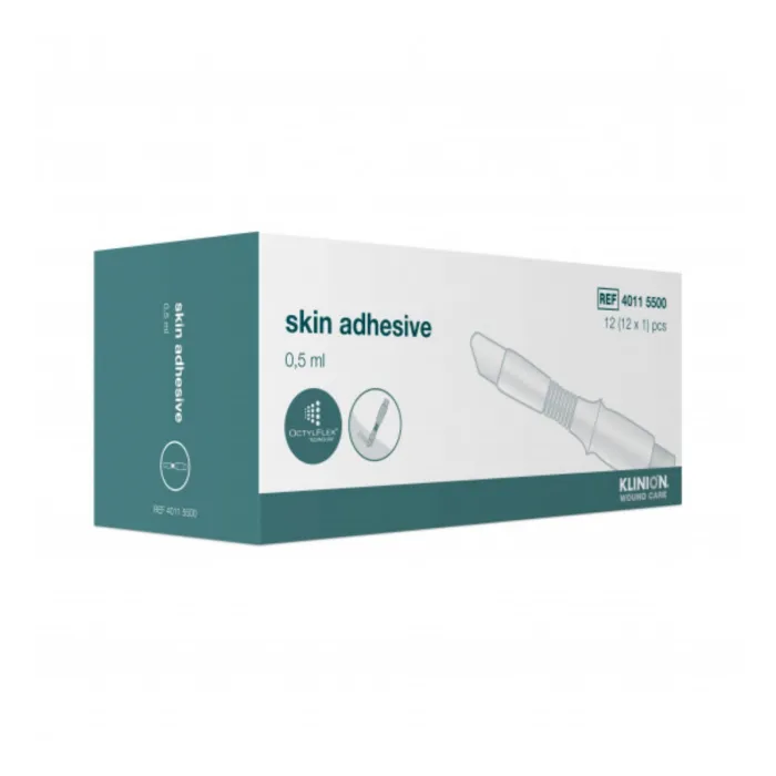 Klinion Skin Adhesive huidlijm 0,5ml, 12 ampullen
