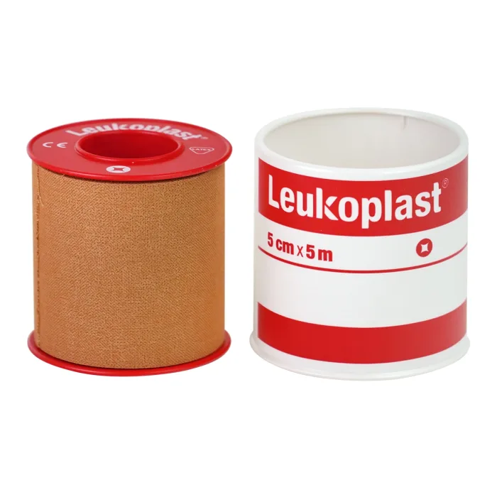 Leukoplast hechtpleister 5cm x 5m