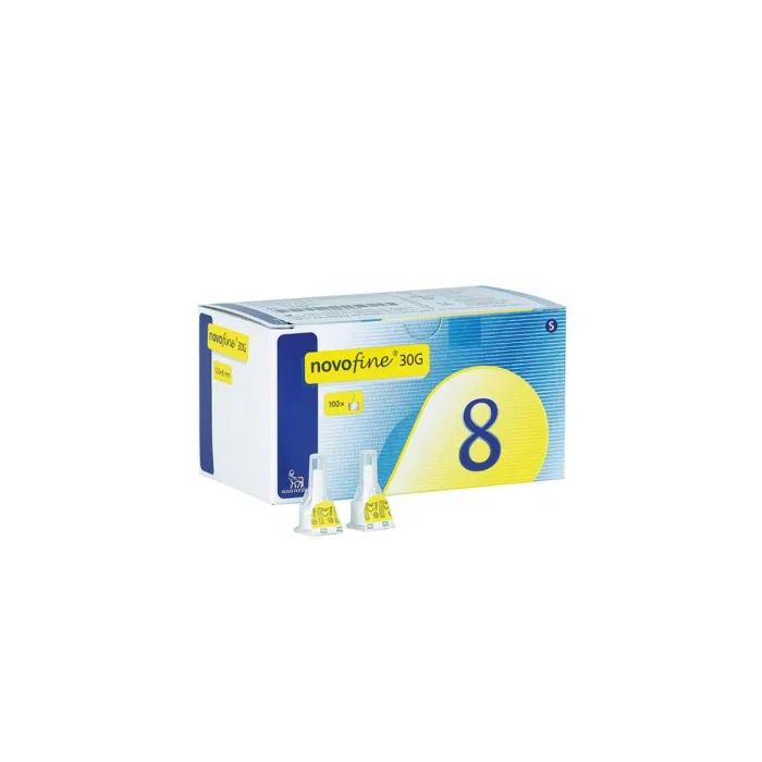 Novofine Pennaalden 0,30 x 8mm 30G 100 stuks
