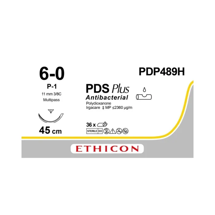 PDS II hechtdraad Plus 6-0 45cm P-1 PDP489H 36 stuks kopen?